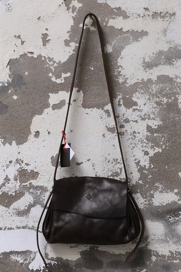 m.a+ foldable bag series artisan Italy MA-B7217 CUS1,0-COFFEE extra small PM207